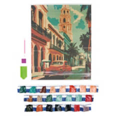 Gem-By-Number Kit - City Landscape