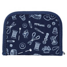 Mini Sewing Travel Kit, Navy Blue