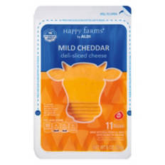 Deli  Sliced Mild Cheddar Cheese, 8 oz
