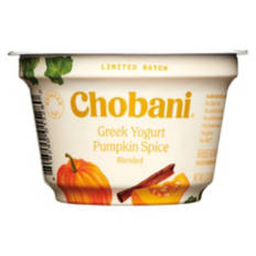 Pumpkin Spice Greek Yogurt, 5.3 oz
