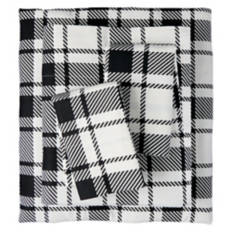 Full Size Flannel Sheet Set - Plaid