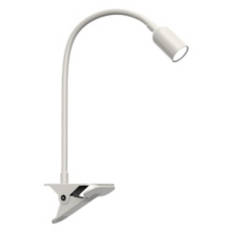 Clamp Light with USB, Beige