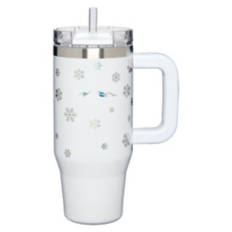18 oz Thirst Crusher Tumbler, White Snowflakes