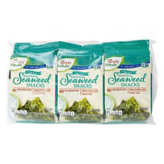 Non-GMO Roasted Seaweed Snacks - 3 pack, 0.17 oz