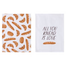2 Pack Tea Towels - All You Knead Is Love