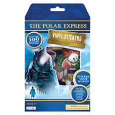 100 Reusable Vinyl Stickers - Polar Express