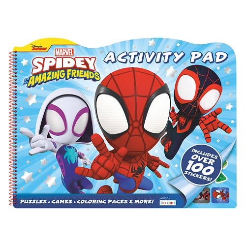 Spidey & His Amazing Friends Storybook and Activity Pad