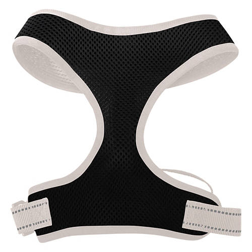 Dog Harness - Black/Cream, L