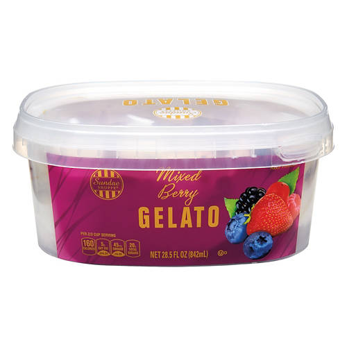 Mixed Berry Gelato, 28.5 fl oz Product Image Front shot 01