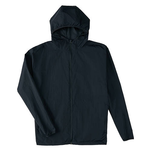 Men's Packable Rain Jacket - Black, L