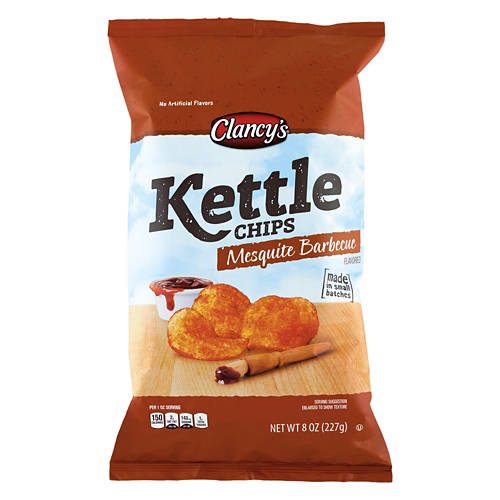 Mesquite Barbecue Kettle Chips, 8 oz