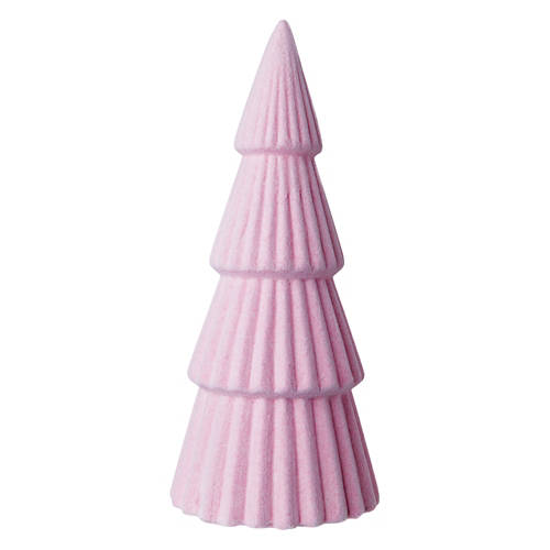 Christmas Flocked Christmas Tree - Pink