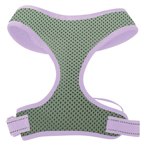 Dog Harness - Green/Purple, M