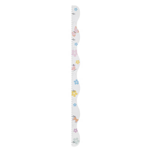 Kids Decorative Growth Chart - Butterfly