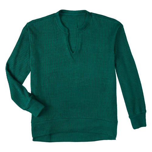 Ladies Pullover - Green, L