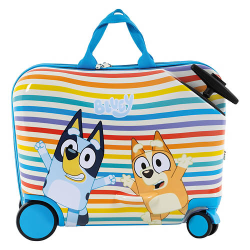 Kids Ride Along Suitcase - Bluey