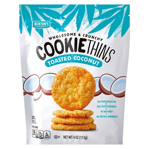 Coconut  Cookie Thins, 4 oz