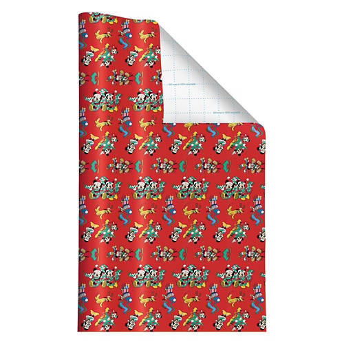 Holiday Gift Wrap - Mickey Mouse