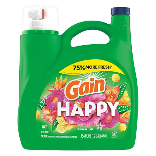 Liquid Laundry Detergent - Happy Hibiscus Hulu, 154 fl oz