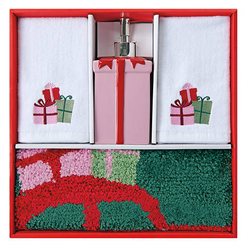 4 Pack Holiday Bathroom Set - Gift