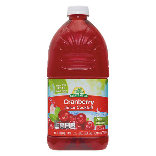 Cranberry Juice Cocktail, 64 fl oz Product Image Front shot 01