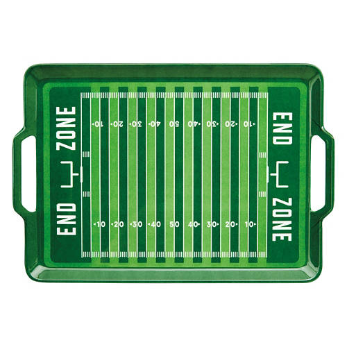 Football Field Shaped Serving Tray