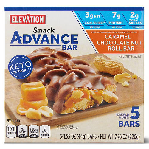 Caramel Nut Roll Bar, 5 count