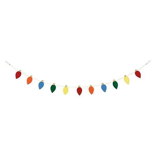 6.13 Feet Long Holiday Garland - Christmas Lights