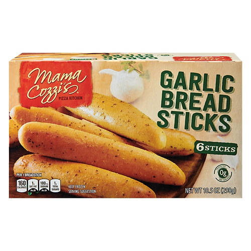Garlic Bread Sticks, 6 count Product Image Front shot 01