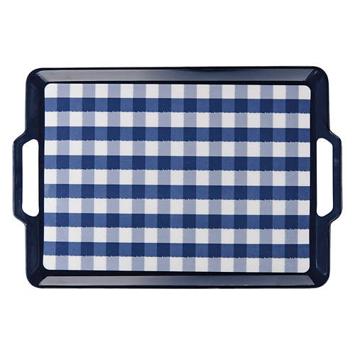Melamine Grill Platter - Gingham