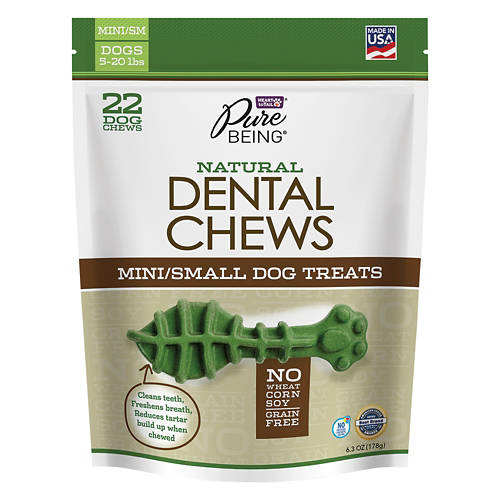 Premium Molded Dental Chews for Dogs, S Product Image Front shot 01