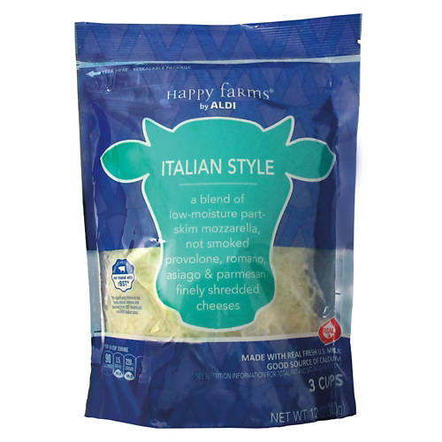 Shredded  Italian Blend Cheese, 12 oz