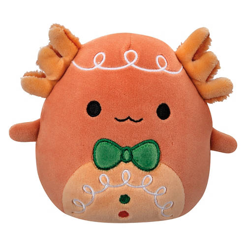 12" Holiday Squishmallow - Brown Gingerbread Axolotl