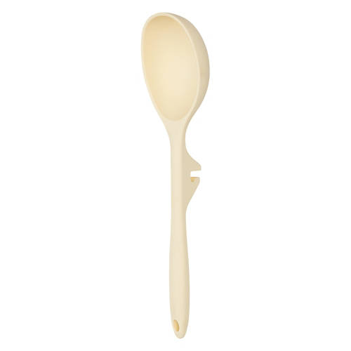 Clip On Silicone Utensil - Ladle, Cream