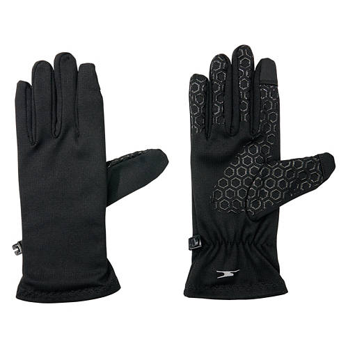 Ladies Touch Screen Winter Gloves - Black, M