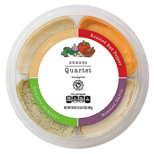 Hummus Quartet,  20 oz