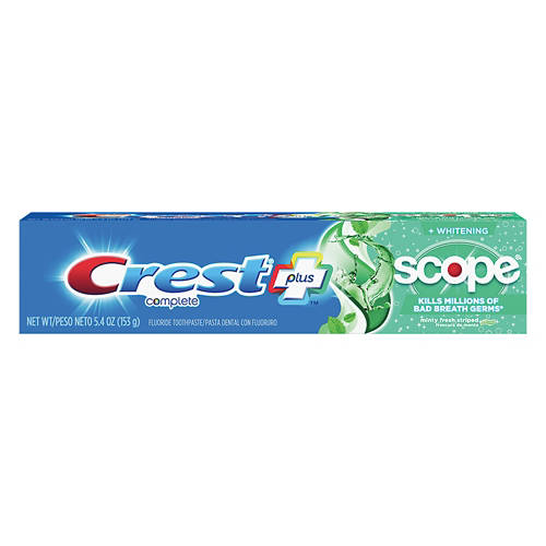 Whitening  + Scope Toothpaste, 5.4 oz