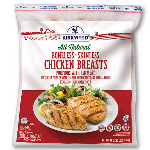 Frozen Chicken  Breasts, 48 oz