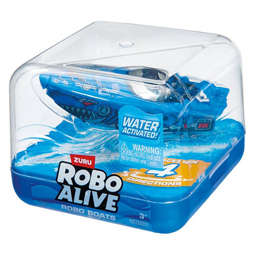 Robo Alive Aquatic Water Activated Toy, Boat Product Image Front shot 01
