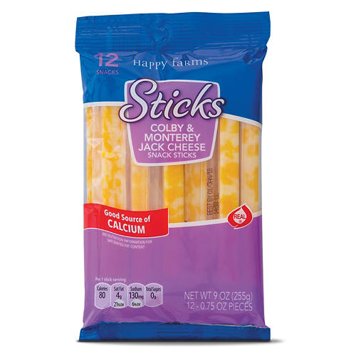 Colby  Jack Cheese Snack Sticks, 9 oz