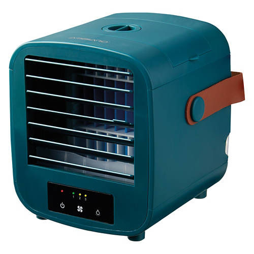 Portable LED Air Cooler, Dark Green