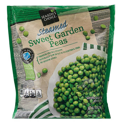 Steamable Frozen Sweet Garden Peas, 12 oz Product Image Front shot 01