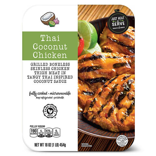 Thai-Inspired  Coconut Chicken, 16 oz Product Image Front shot 01