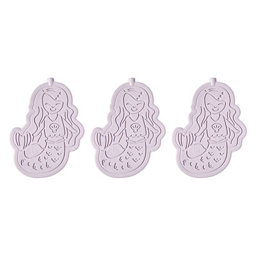3 Piece Mermaid Shaped Ice Packs