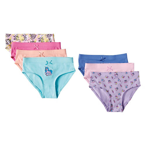 7 Pack Childrens My Little Pony Character Underwear, M