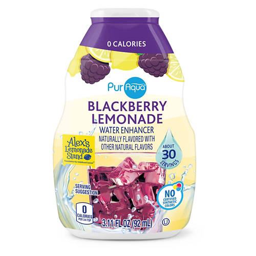 Blackberry Lemonade Liquid Water Enhancer, 3.11 fl oz Product Image Front shot 01