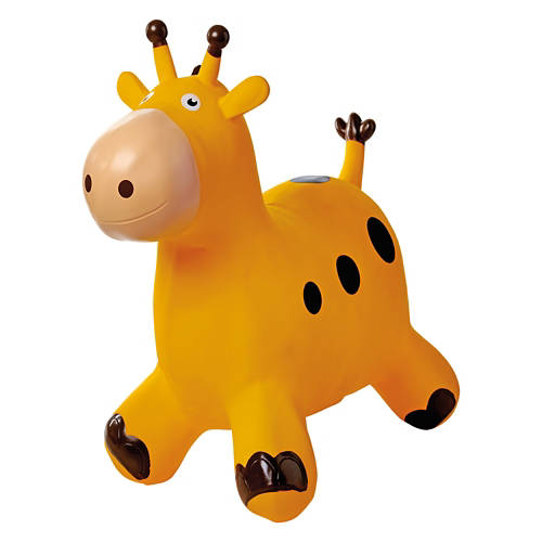 Inflatable Giraffe Hopper with Pump Product Image Front shot 01