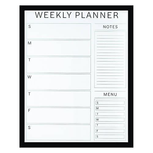 Weekly Planning White Board