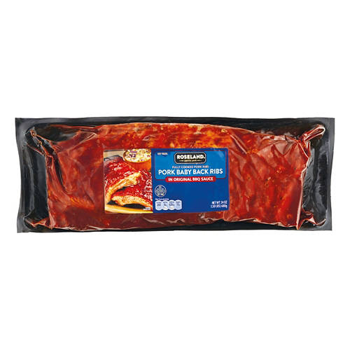 Original BBQ Sauce Pork Baby Back Ribs, 24 oz