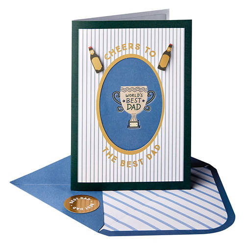 Father's Day Greeting Card - Cheers